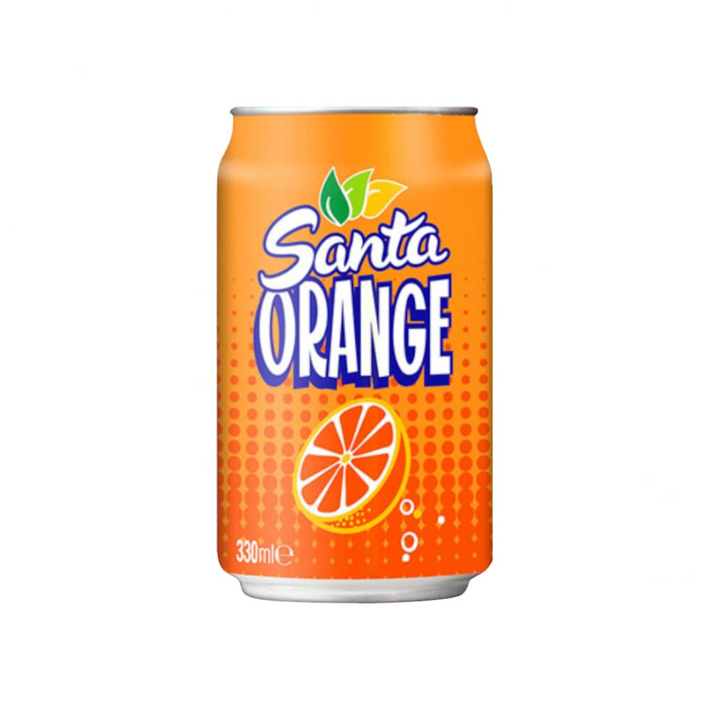 Refresco gaseado de naranja Santa (6 x 330 ml) - Miniatura 2