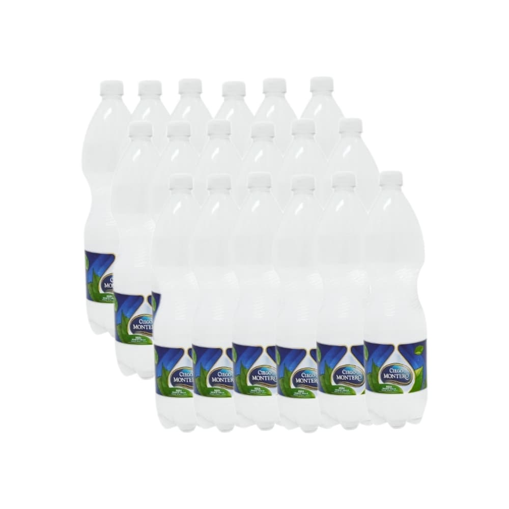 Agua mineral natural Ciego Montero (18 x 1.5 L) - Imagen 1