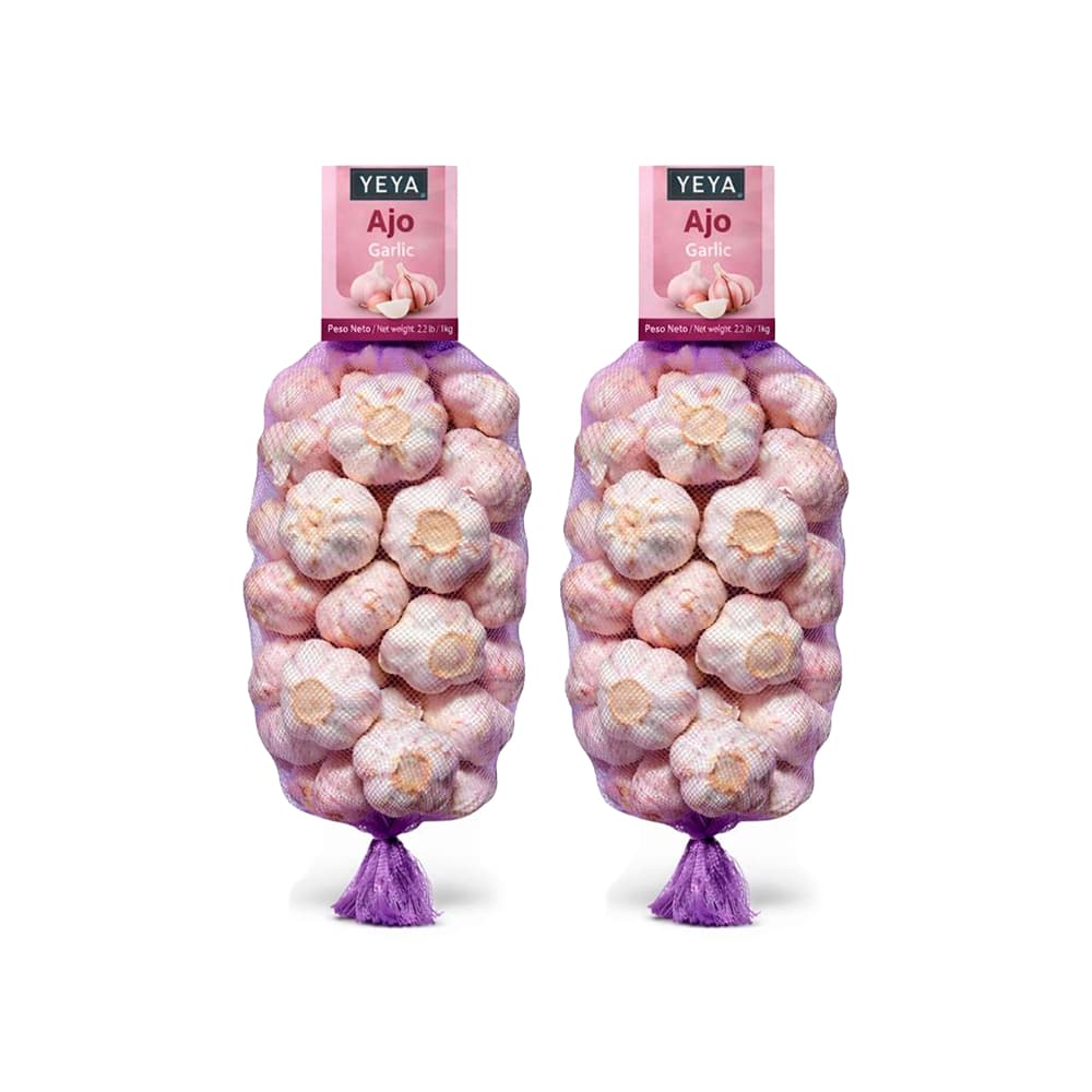 Cabezas de ajo importado Yeya (2 x 1 kg / 2.2 lb) - Miniatura 1