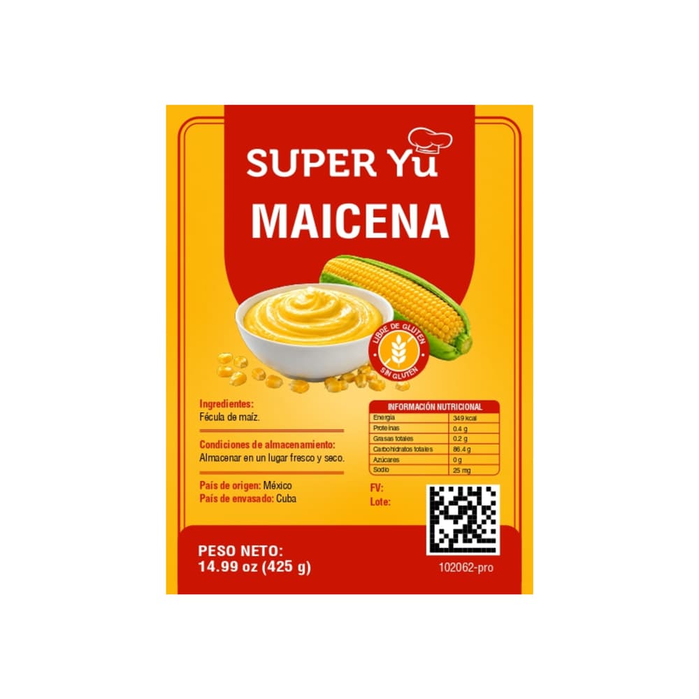 Maicena Super Yu (425 g / 14.99 oz) - Miniatura 2