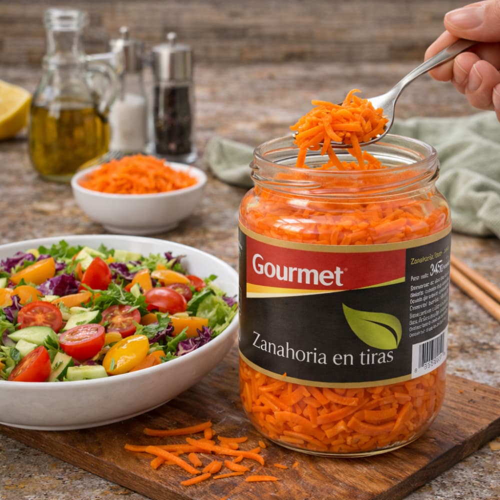 Zanahoria en tiras Gourmet (345 g / 12.17 oz) - Miniatura 5