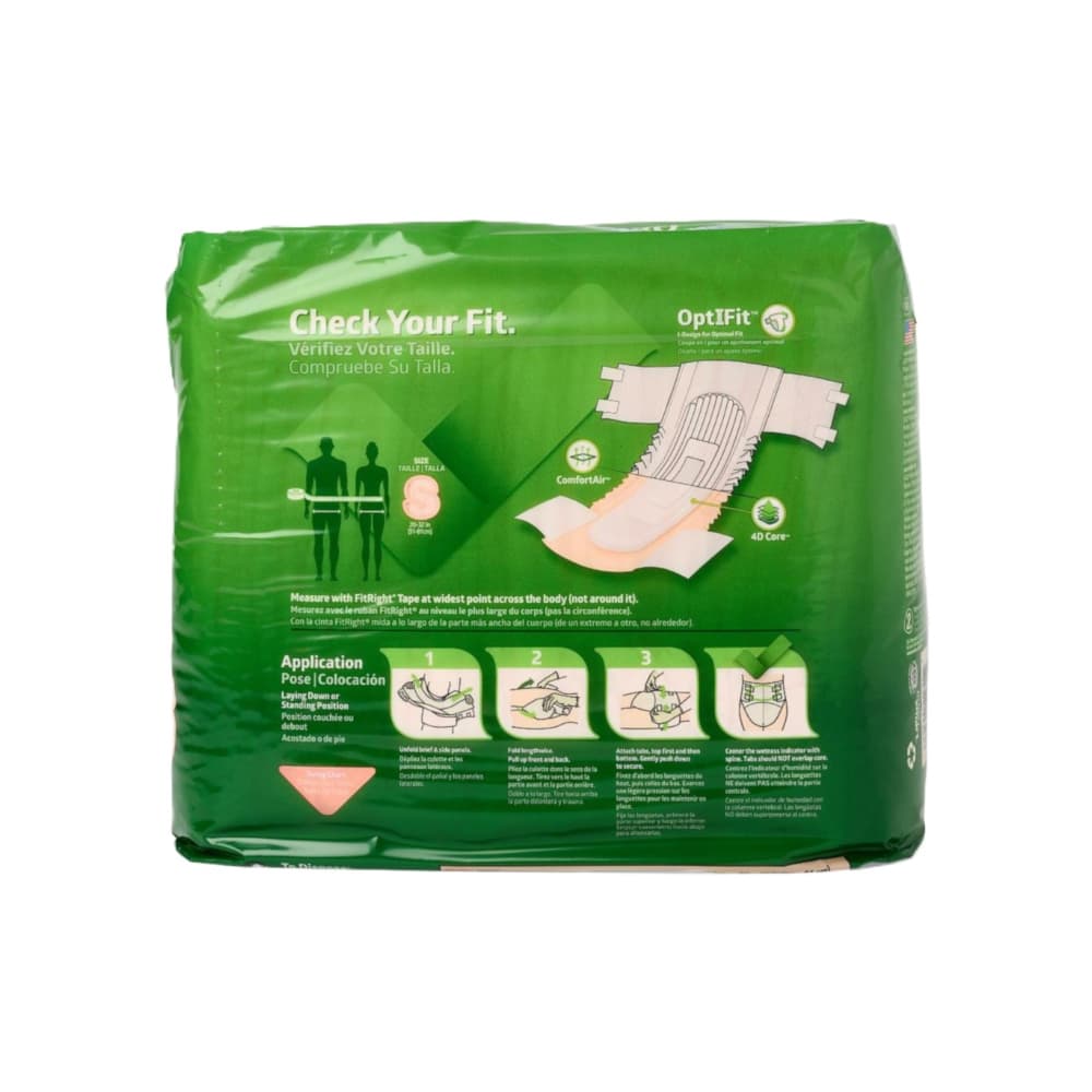Culeros desechables para adultos FitRight Talla S (20 U) - Miniatura 4