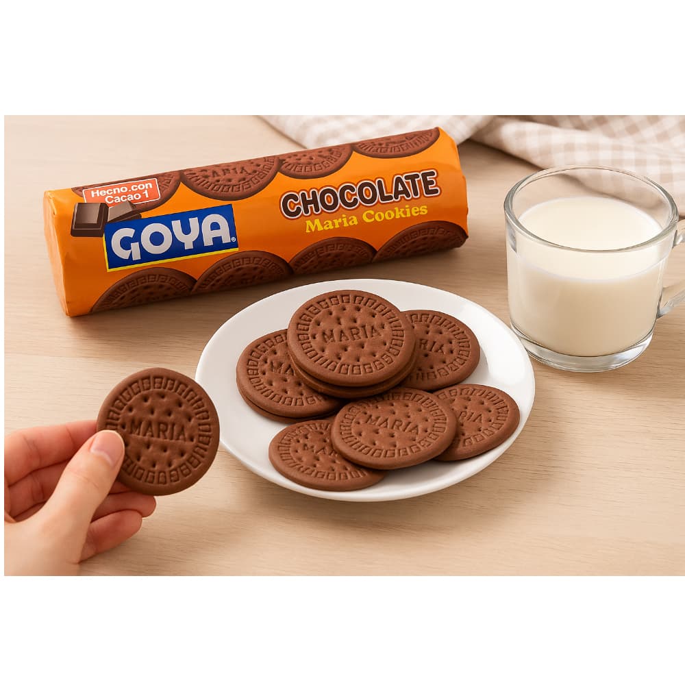 Galletas Maria de chocolate Goya (200 g / 7 oz) - Miniatura 2