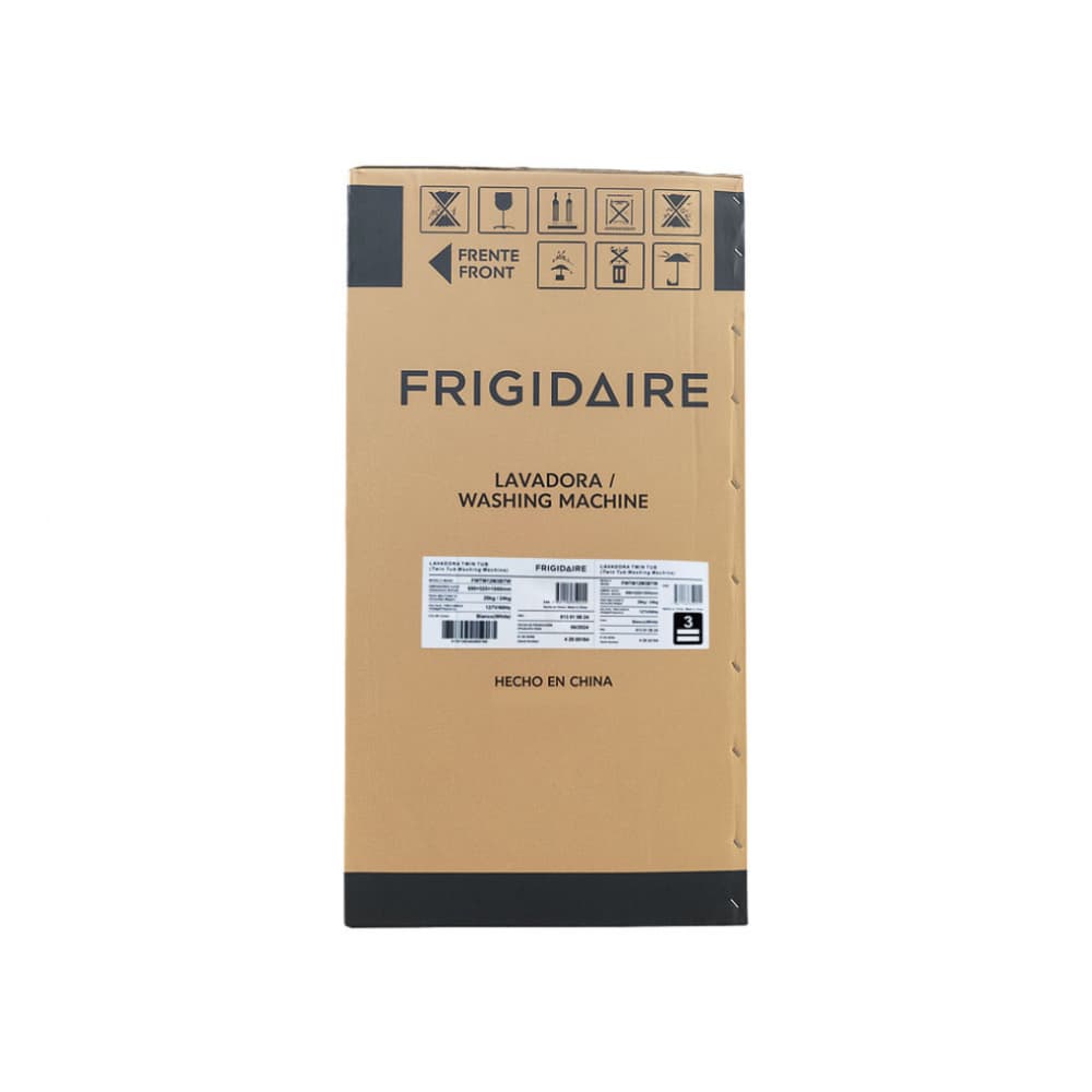Lavadora semiautomática de 12 kg Frigidaire FWTM12M3BTW - Miniatura 4
