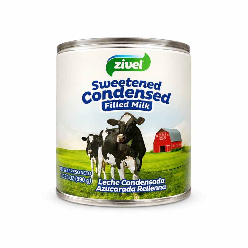 Leche condensada azucarada rellenada Zivel (390 g / 13.75 oz) - Miniatura 7