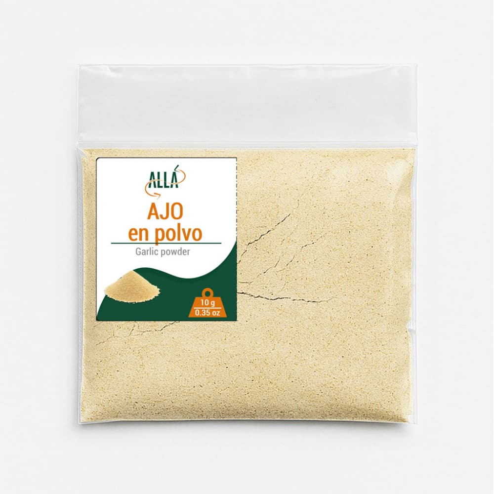 Ajo en polvo ALLÁ (10 g / 0.35 oz) - Imagen 1