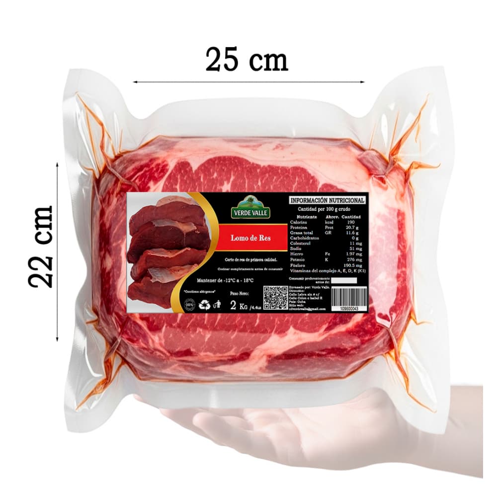 Lomo de res Verde Valle (2 kg / 4.4 lb) - Miniatura 4
