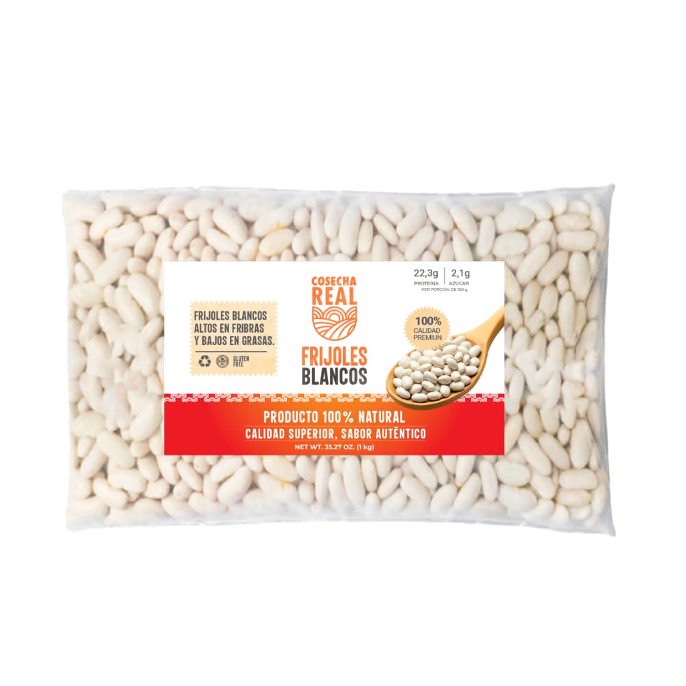 Frijoles blancos Cosecha Real (1 kg / 2.2 lb) - Imagen 1