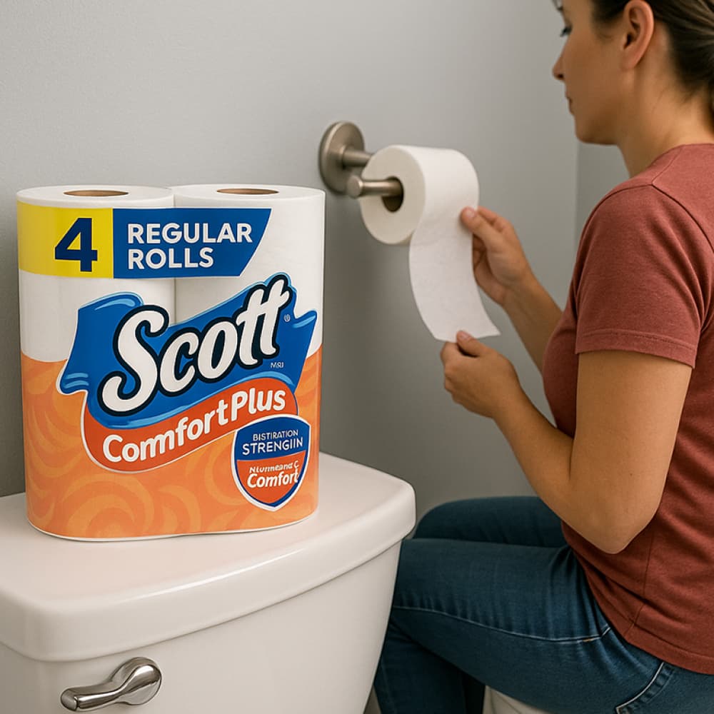 Papel sanitario doméstico Scott Brand (4 U) - Miniatura 4