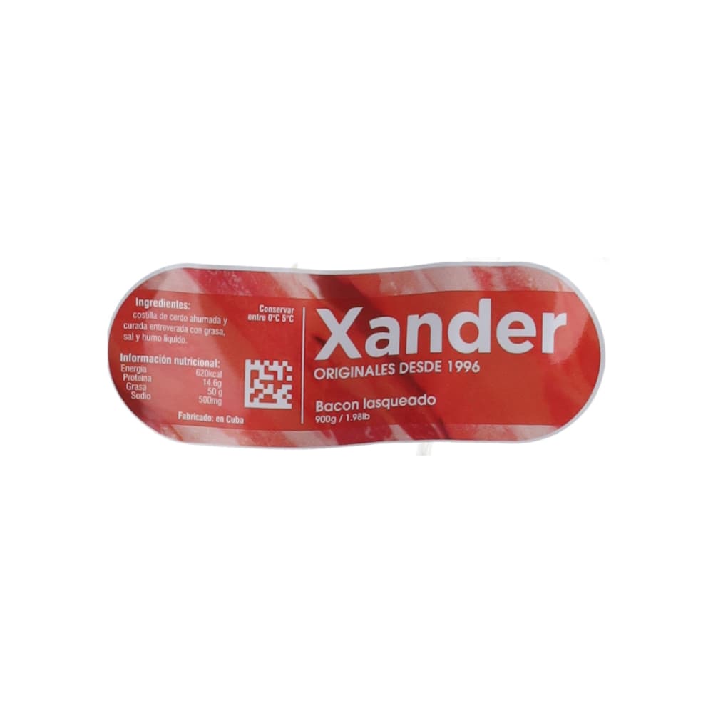 Bacon lasqueado Xander (900 g / 1.98 lb) - Miniatura 3