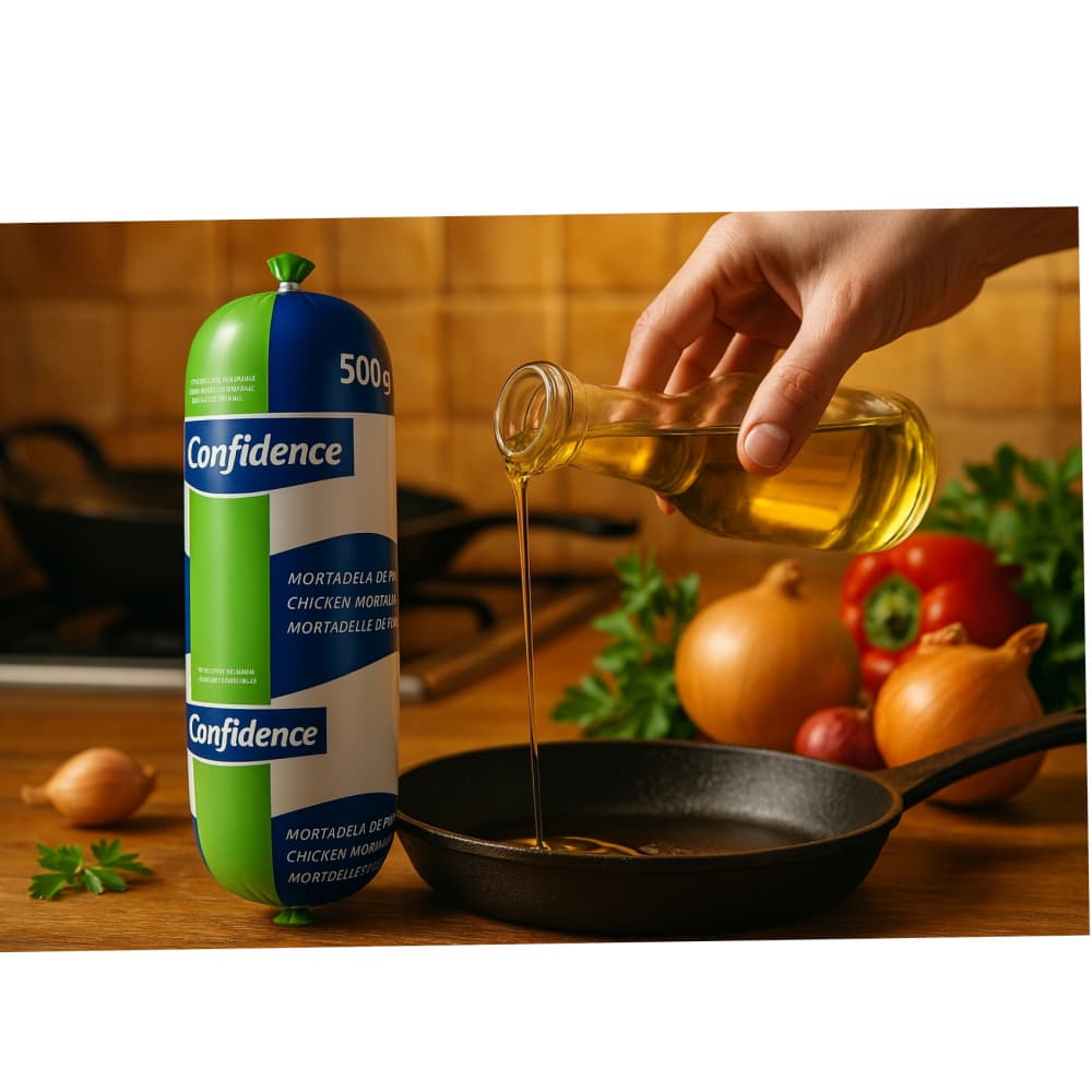 Mortadela de pollo Confidence (500 g / 1.10 lb) - Miniatura 2