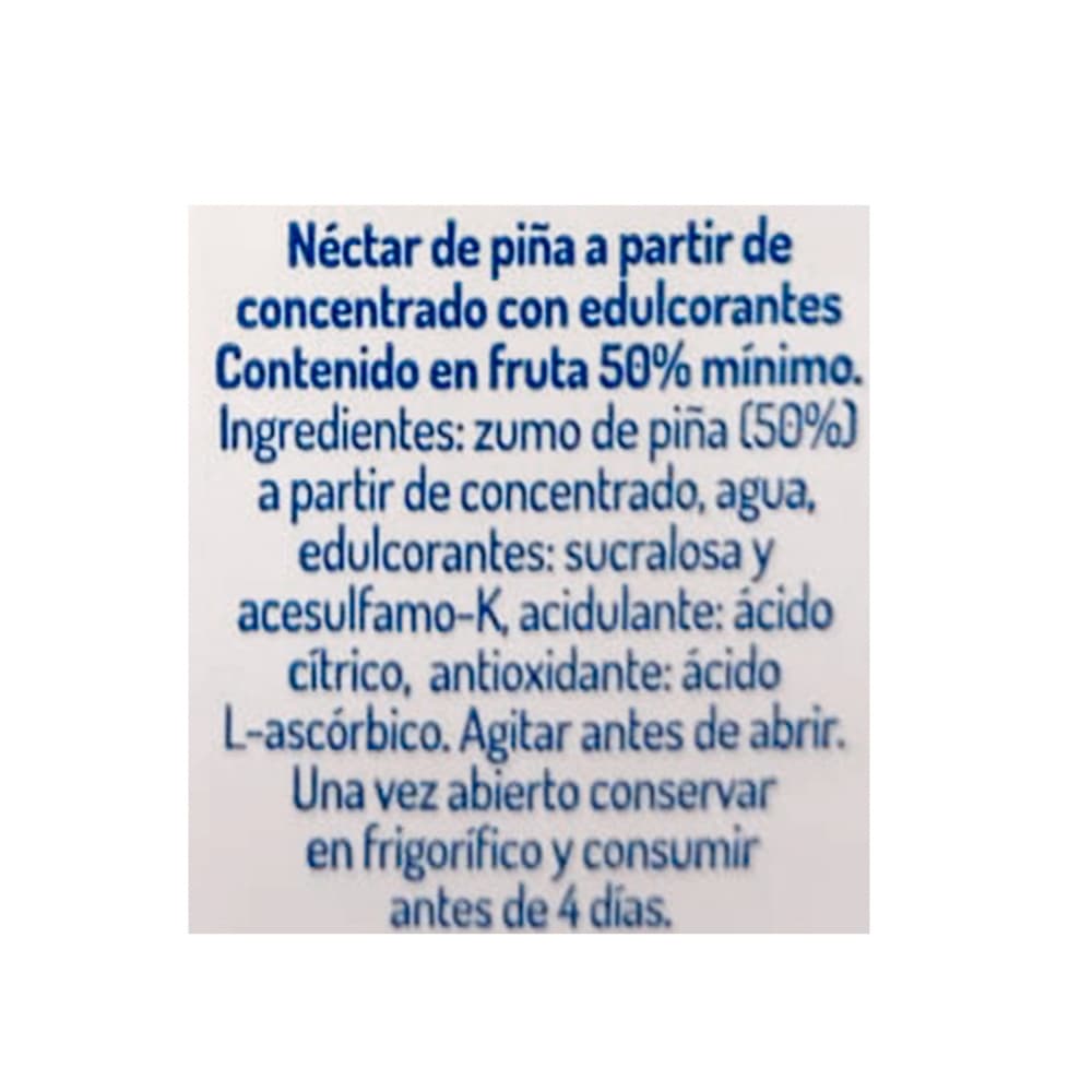 Jugo de piña Bruna (1 L) - Miniatura 3