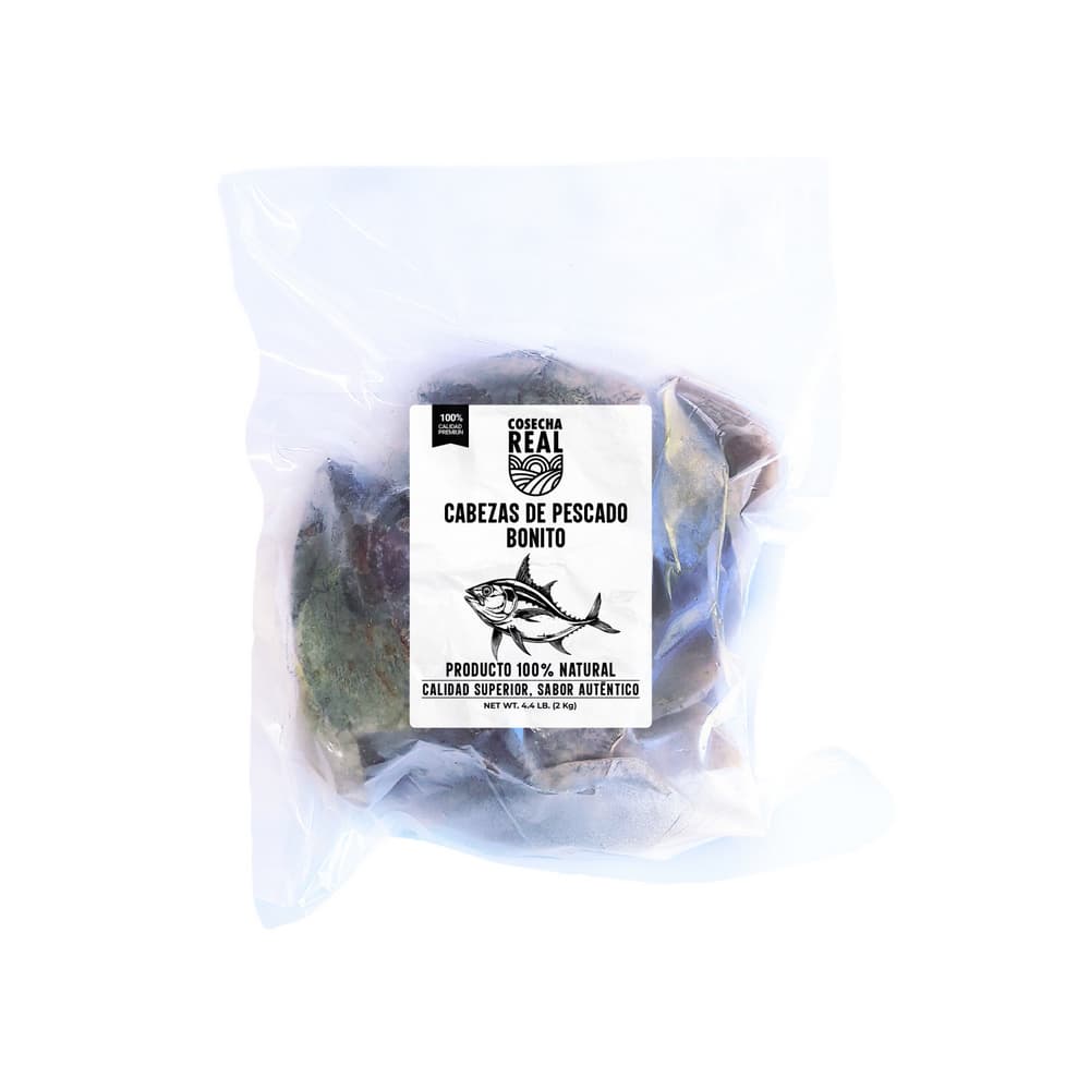 Cabezas de pescado bonito Cosecha Real (4 x 2 kg / 4.4 lb) - Miniatura 2