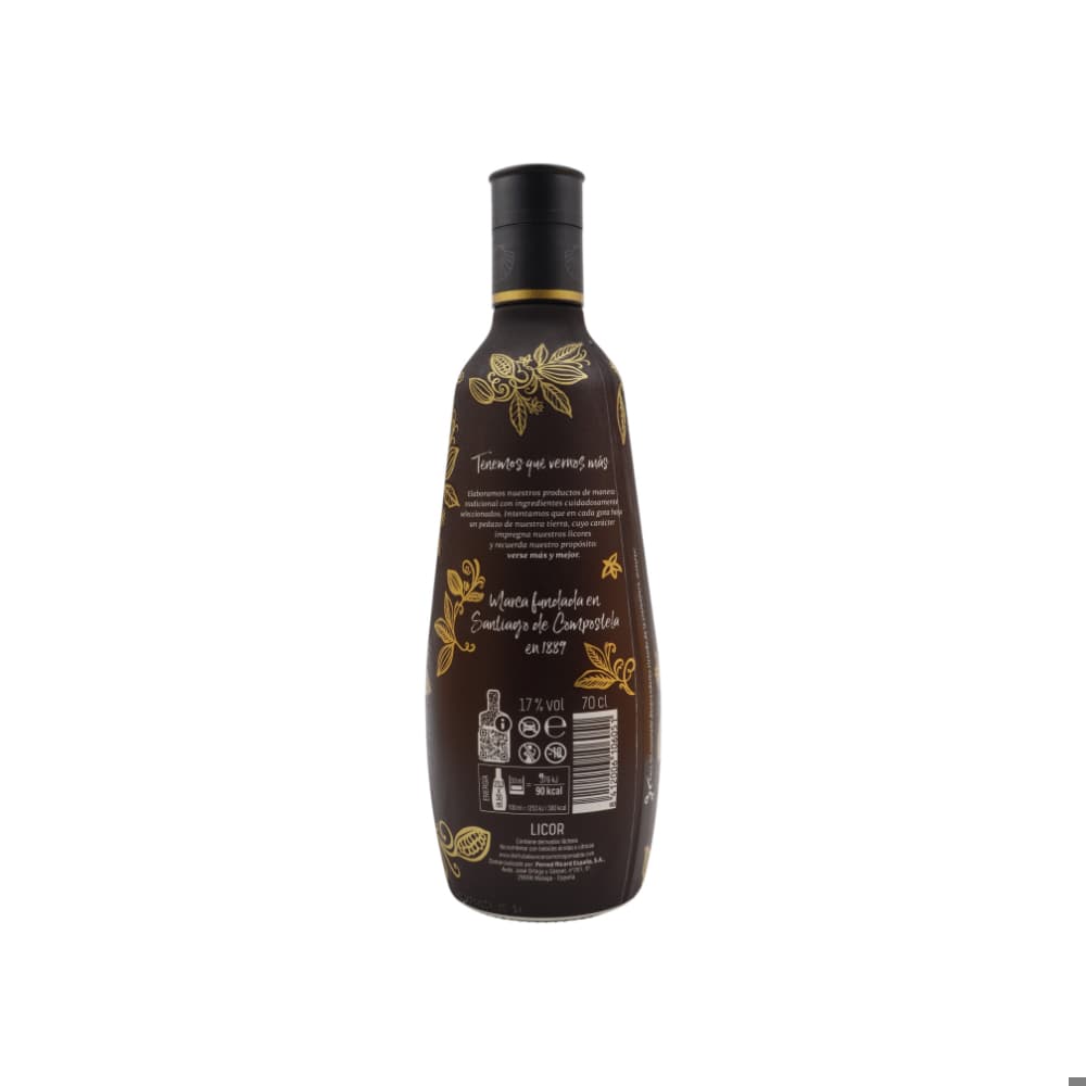 Crema de chocolate 17 % vol Ruavieja (700 ml) - Miniatura 4