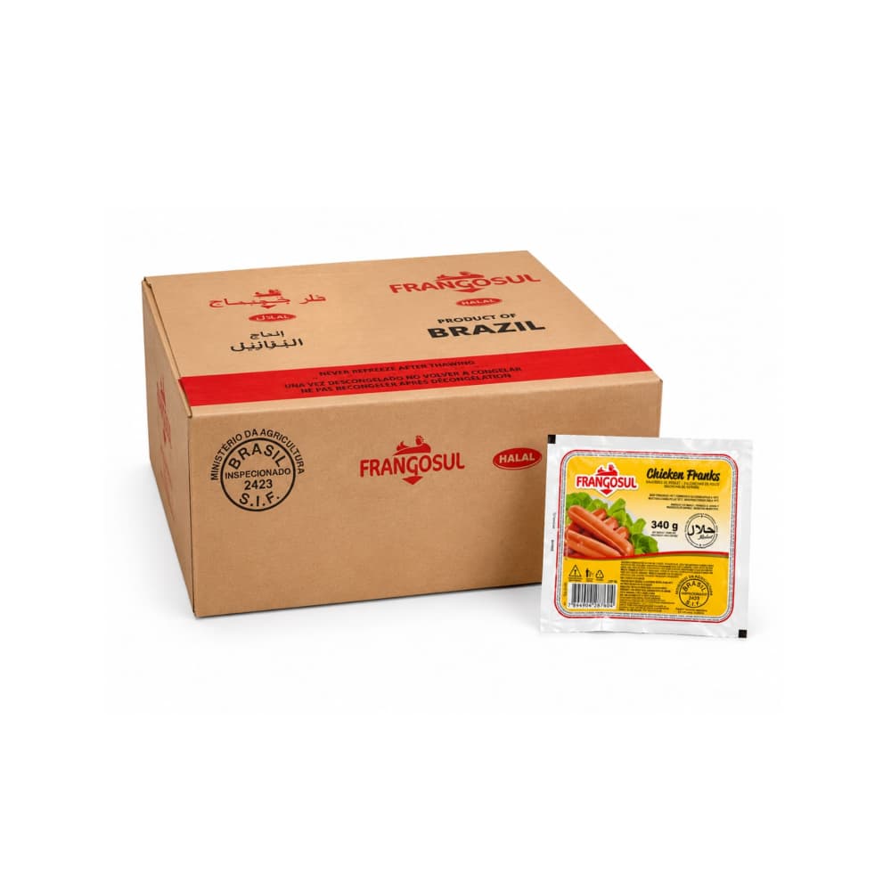 Salchicha de pollo Frangosul (24 x 340 g) - Miniatura 1