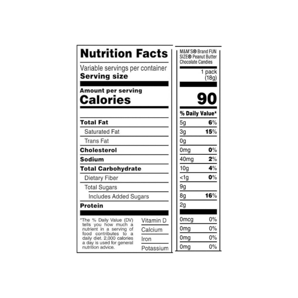 Chocolate confitado con maní M&M's (16.13 g) - Miniatura 3