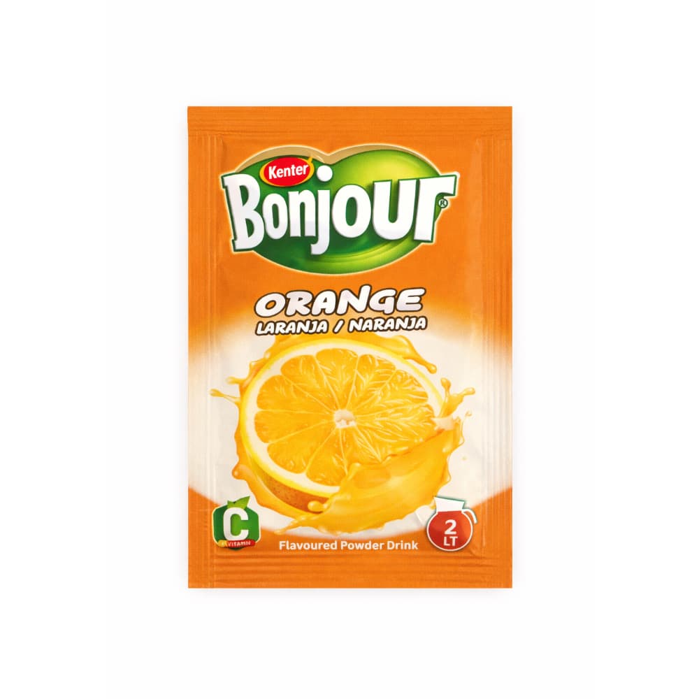 Refresco instantáneo sabor naranja Bonjour Kenter (10 g) - Miniatura 1