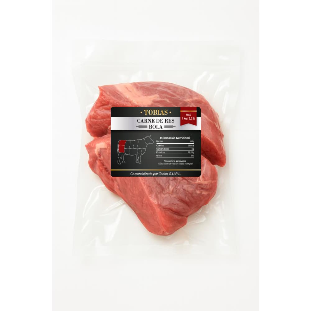 Bola de res Tobías (1 kg / 2.2 lb) - Miniatura 2