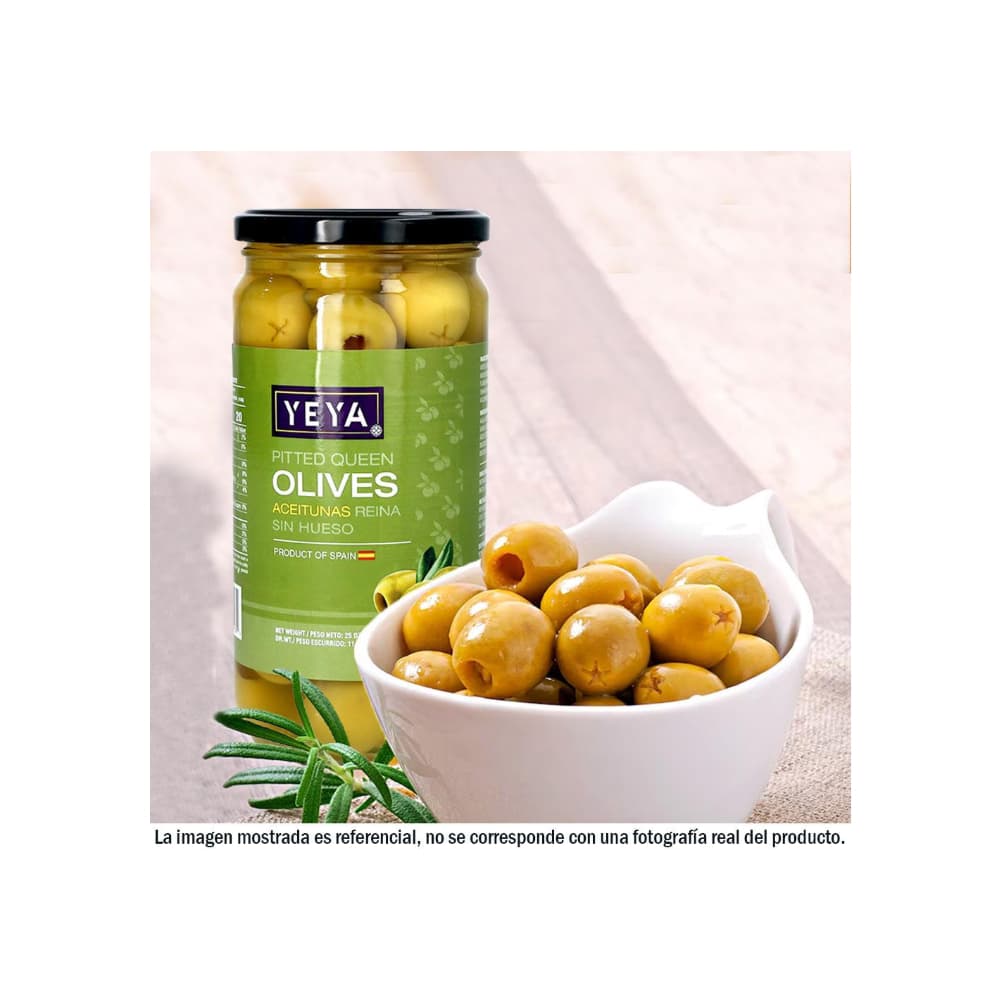 Combo de Bebida saborizada sabor manzana Yeya (200 ml)(x4)+Aceituna reina extra grande sin hueso Yeya (710 g / 1.57 lb) - Miniatura 2