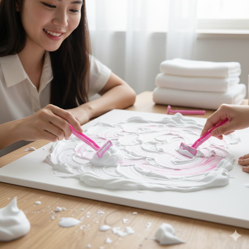 Máquinas de afeitar desechables de doble navaja para mujer TD708 Dorco (10 U) - Miniatura 4