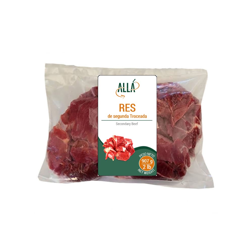 Carne de res troceada de segunda ALLÁ (907 g / 2 lb) - Miniatura 3