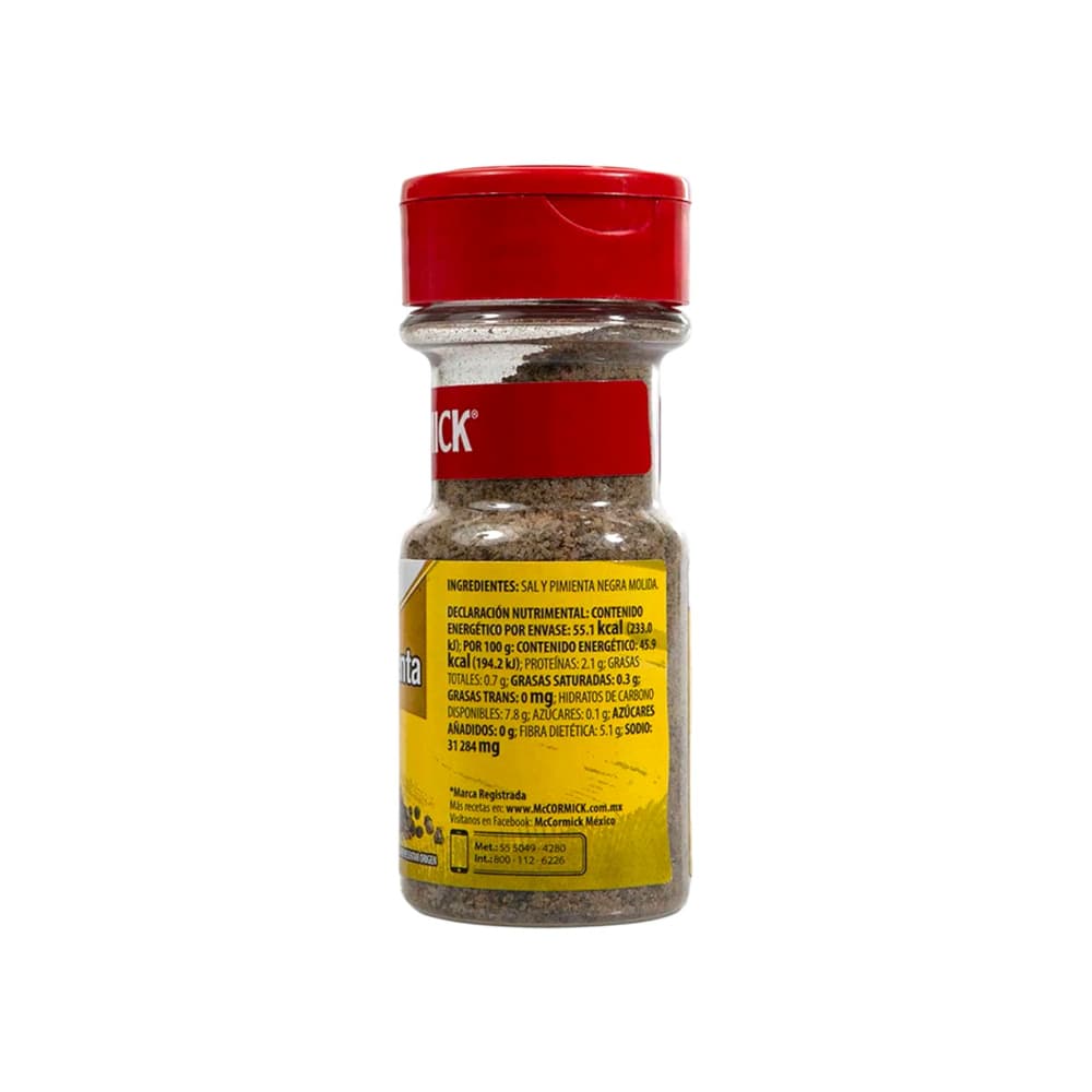 Sal con pimienta McCormick (120 g / 4.23 oz) - Miniatura 3