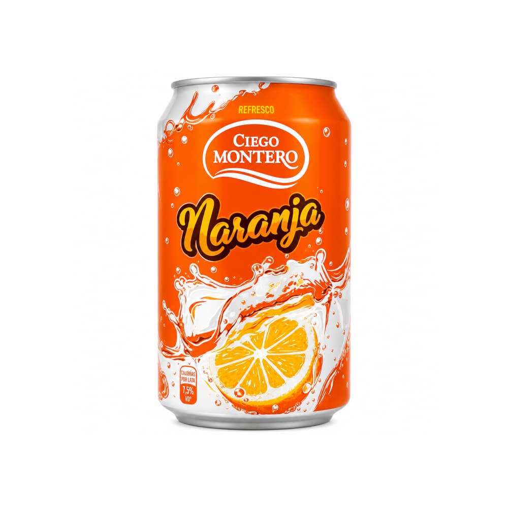 Refresco sabor naranja Ciego Montero (12 x 355 ml) - Miniatura 2