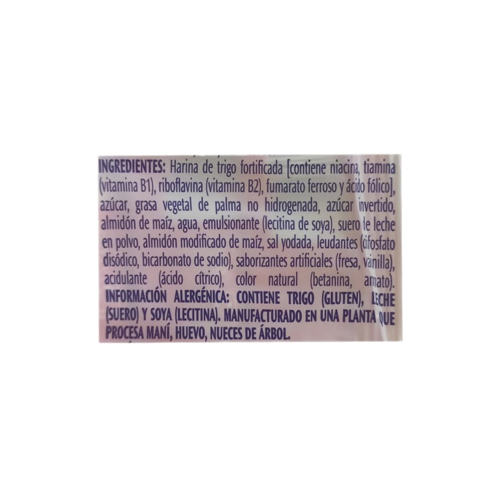 Galletas con crema sabor a fresa Brinky Colombina (300 g / 10.5 oz) - Miniatura 5