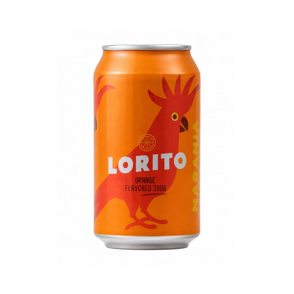 Refresco gaseado de naranja Lorito (330 ml) - Miniatura 1