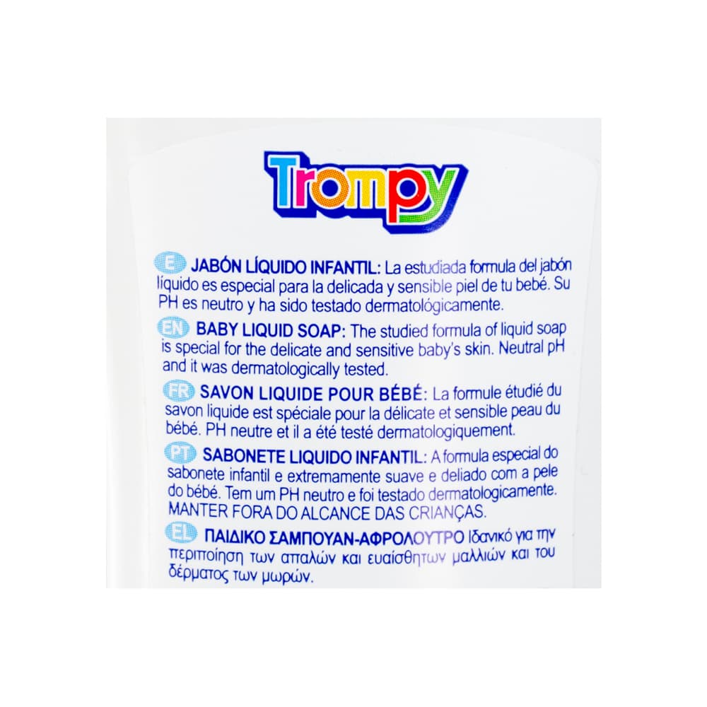 Jabón líquido infantil Trompy (250 ml / 8.45 oz) - Miniatura 3