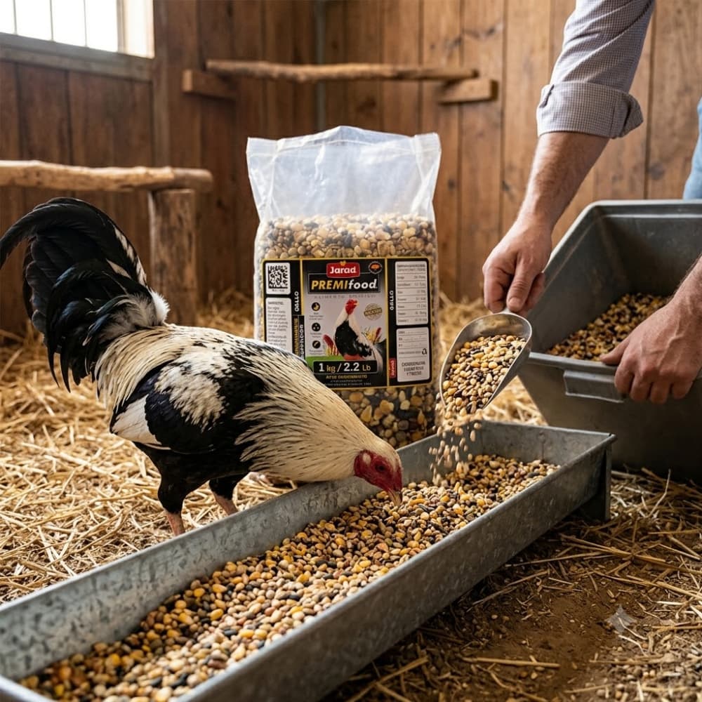 Alimento premium para gallo Jarad Premifood (1 kg / 2.2 lb) - Miniatura 4