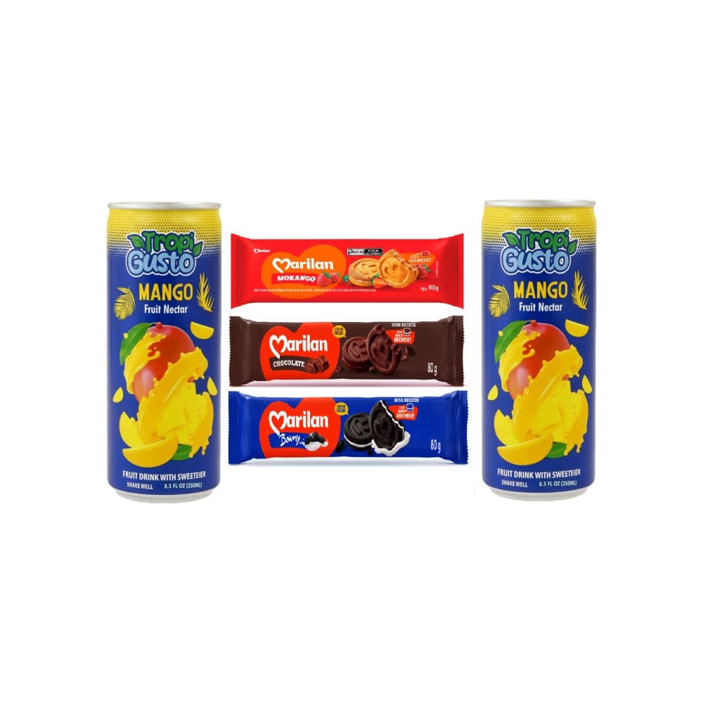Galletas Marilan + Néctar de frutas sabor banana Tropi Gusto (250 ml) - Miniatura 1