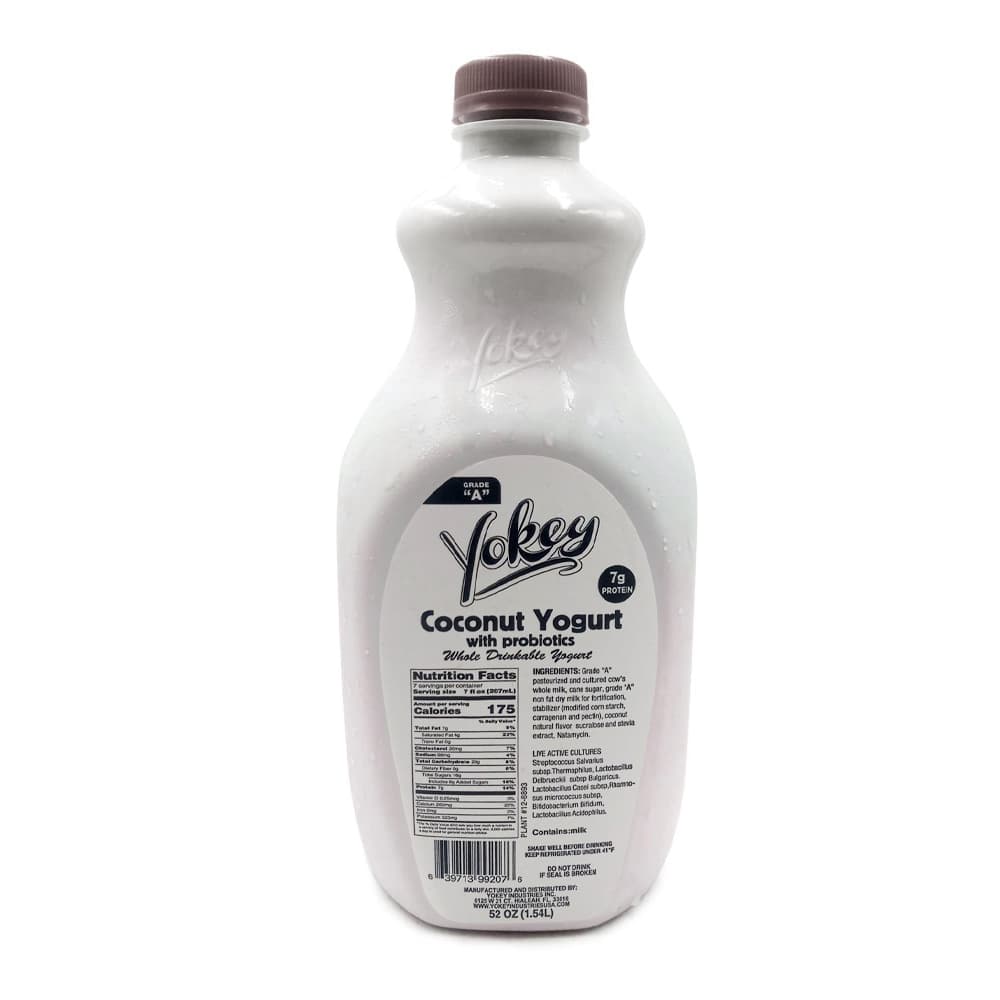 Yogurt de coco con probióticos Yokey (1.54 L) - Miniatura 3
