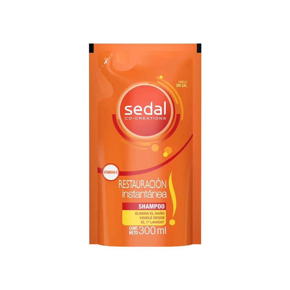 Champú restauración instantánea Sedal (300 ml) - Imagen 1