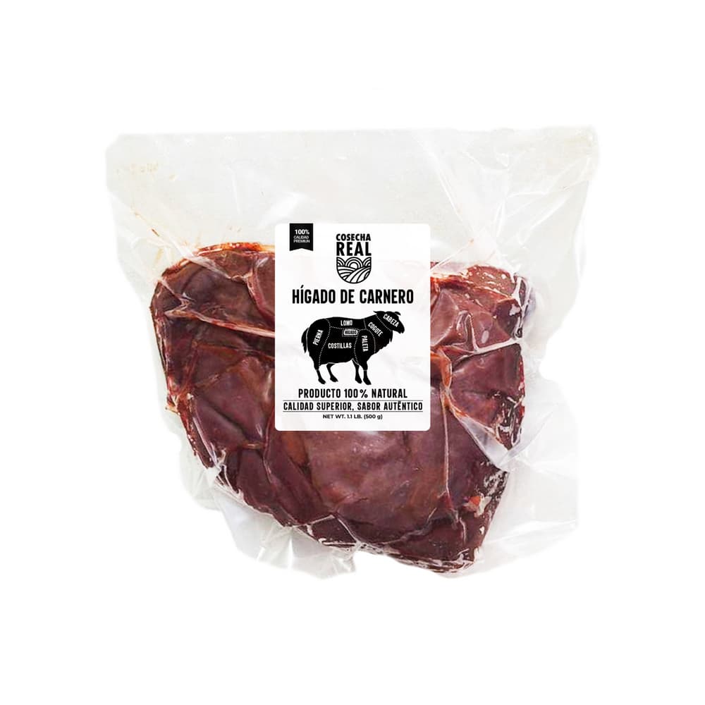 Hígado de carnero Cosecha Real (500 g / 1.1 lb) - Imagen 1
