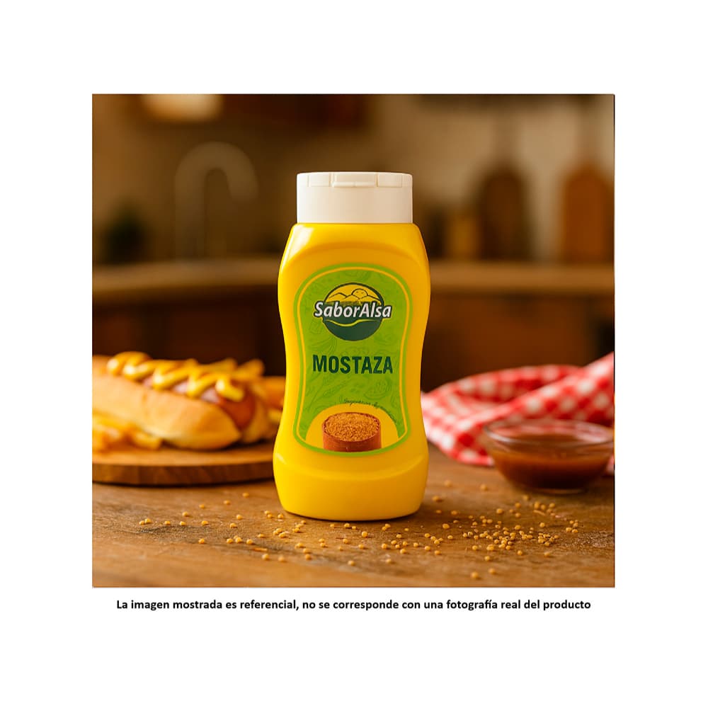 Mostaza SaborAlsa (300 g / 10.5 oz) - Miniatura 4