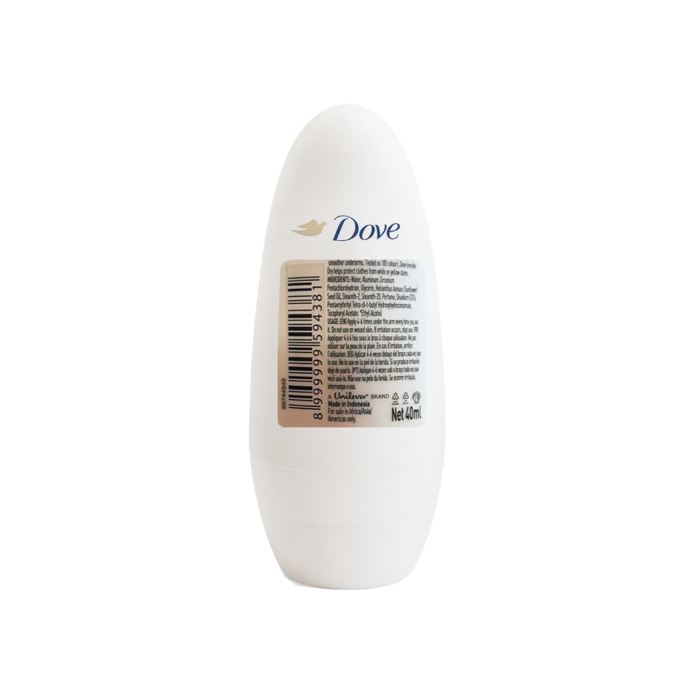 Desodorante antitranspirante roll on invisible dry Dove (40 ml) - Miniatura 2