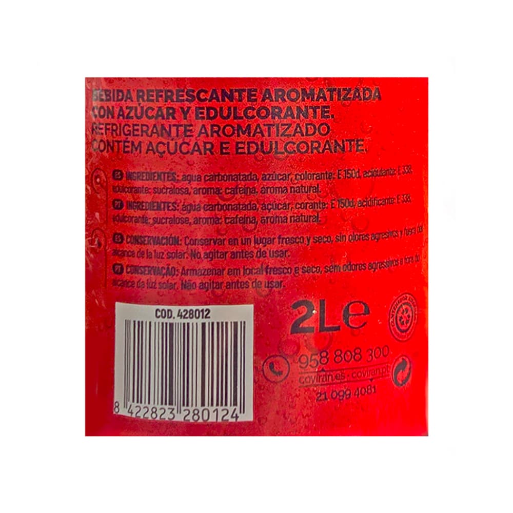 Refresco de Cola COVIRAN (2 Litros) - Miniatura 2