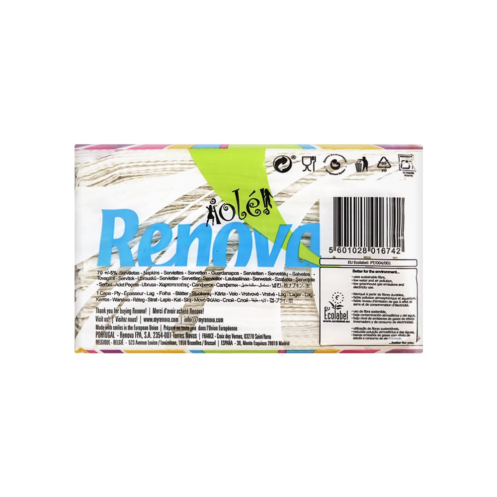 Servilletas Olé Renova (70 U) - Miniatura 2