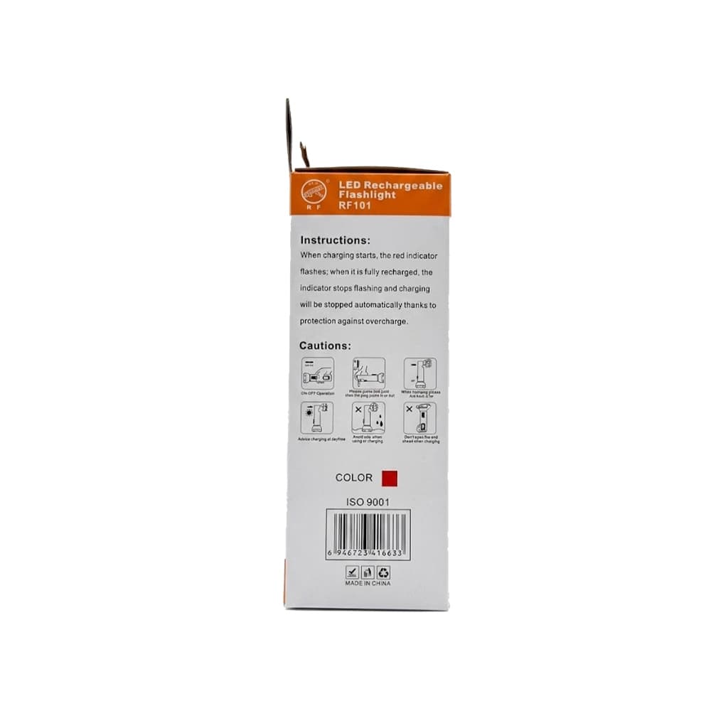 Lámpara lateral con linterna Led recargable 1 W Huyu - Miniatura 10