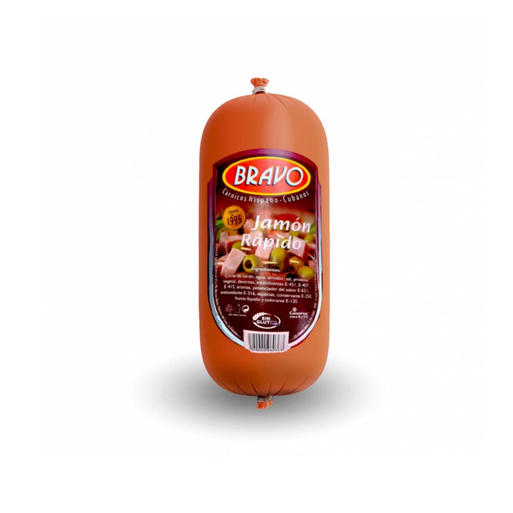 Jamón rápido Bravo (8 x 2 kg / 4.4 lb) - Miniatura 2