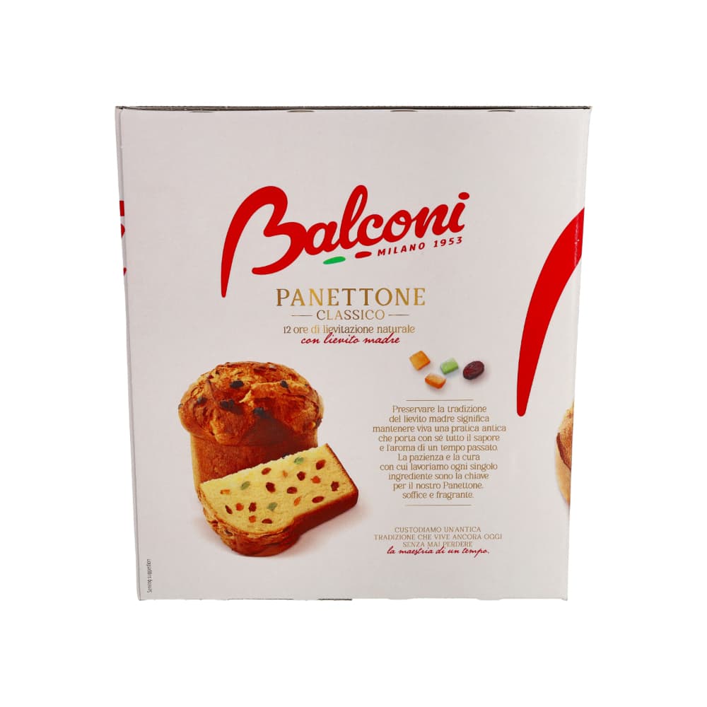 Panettone clásico Balconi (750 g / 1.6 lb) - Miniatura 2