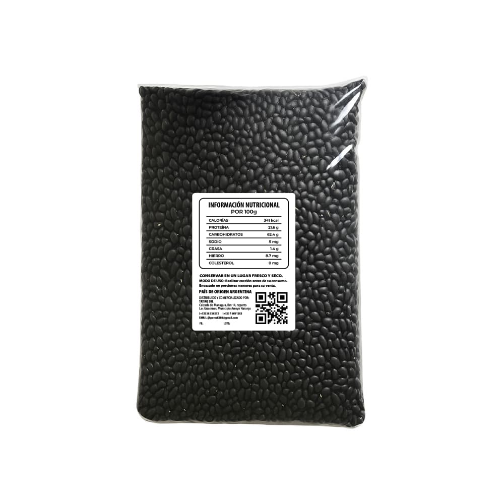 Frijoles negros LJD (2 x 454 g / 1 lb) - Miniatura 3
