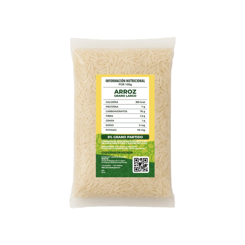 Arroz de grano largo Campo Vivo (4 x 1 kg / 2.2 lb) - Miniatura 3