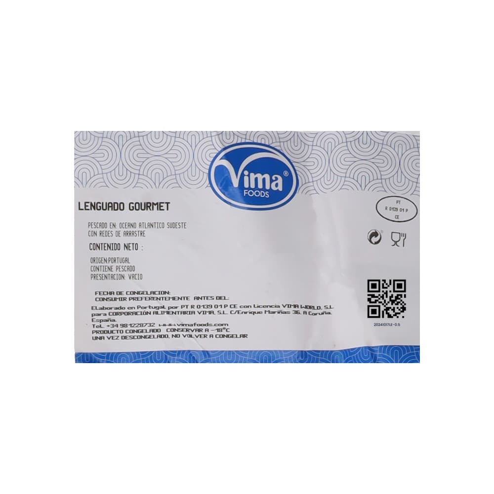 Lenguado entero Vima Foods (500 g / 1.1 lb) - Miniatura 2