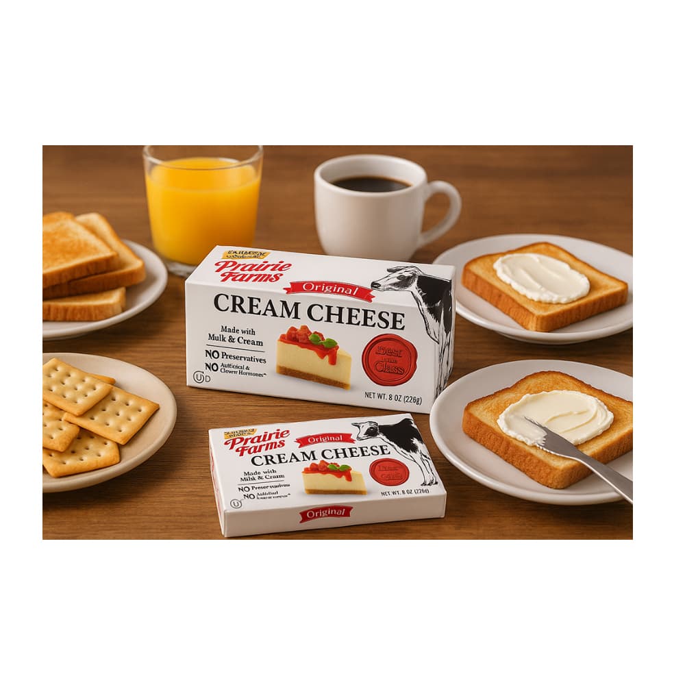 Queso crema Prairie Farms (226 g / 8 oz) - Miniatura 3