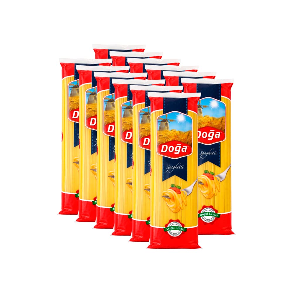Espaguetis Doga (12 x 500 g / 1.10 lb) - Miniatura 1