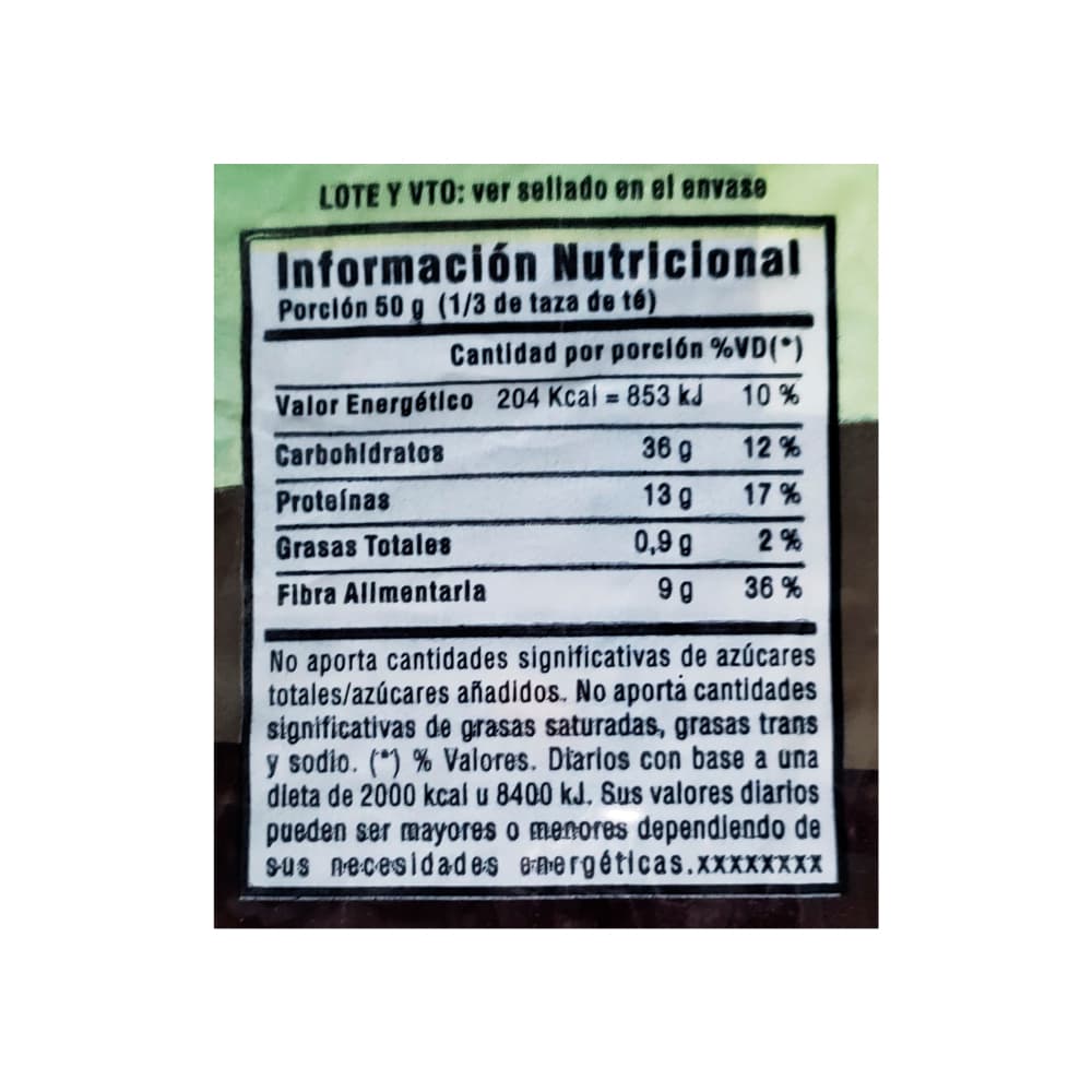 Frijoles negros Campo Lindo (1 kg / 2.2 lb) - Miniatura 3