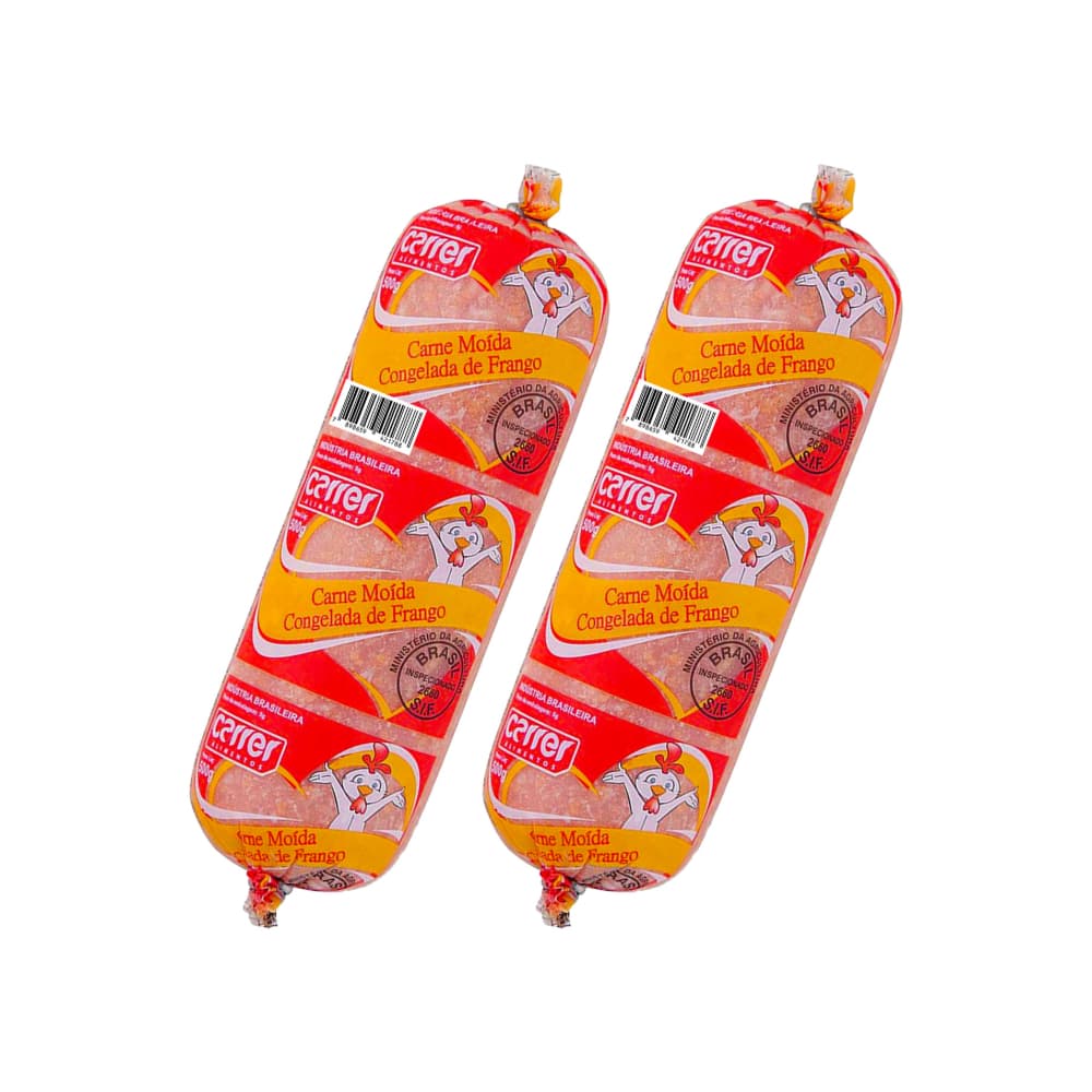Carne molida de pollo Carrer (2 x 500 g / 1.1 lb) - Imagen 1