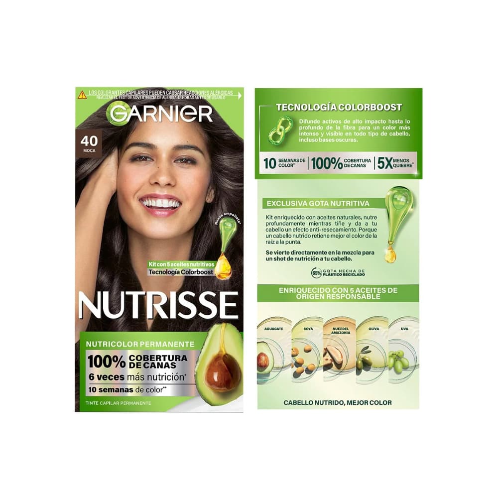 Tinte No.40 moca Nutrisse Garnier - Miniatura 4